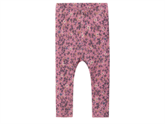 Name It mauve orchid blomstret legging